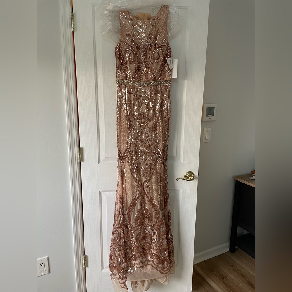 Dress and purse
